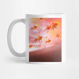 Goldfish Desert Mug